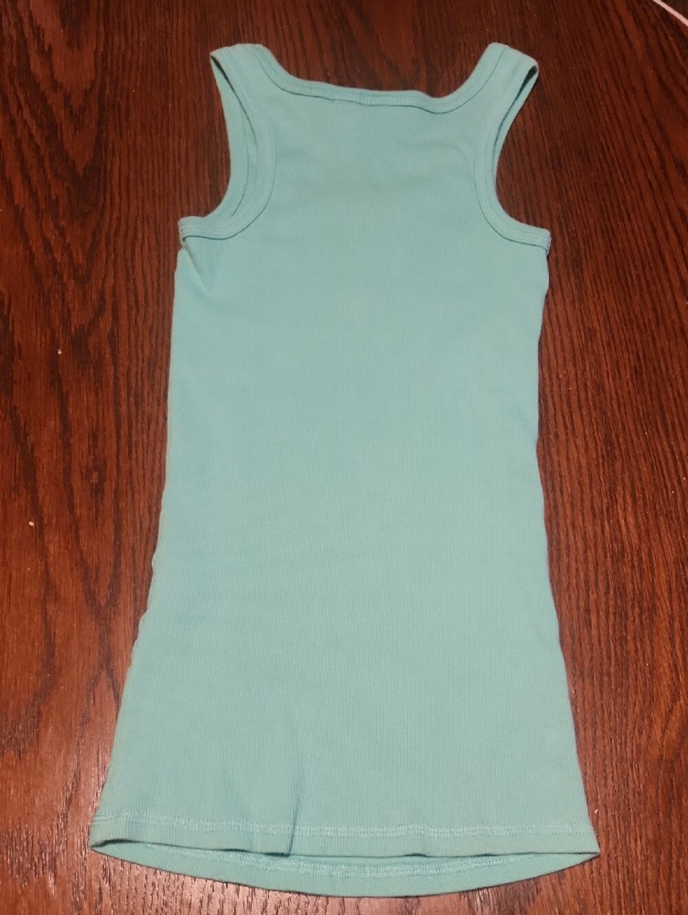 Harley-Davidson Aqua Tank Top with White Logo - Picture 3 of 3